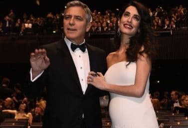 George and his spouse Amal Amuddin